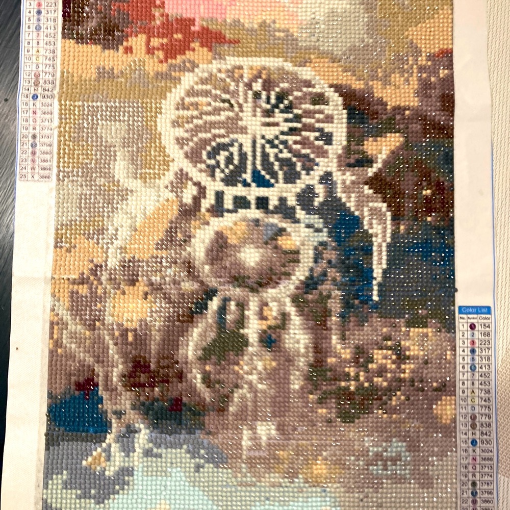 Dream catcher diamond painting